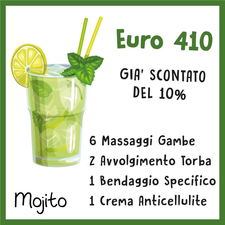 MOJITO - PROMOZIONE MASSAGGIO GAMBE