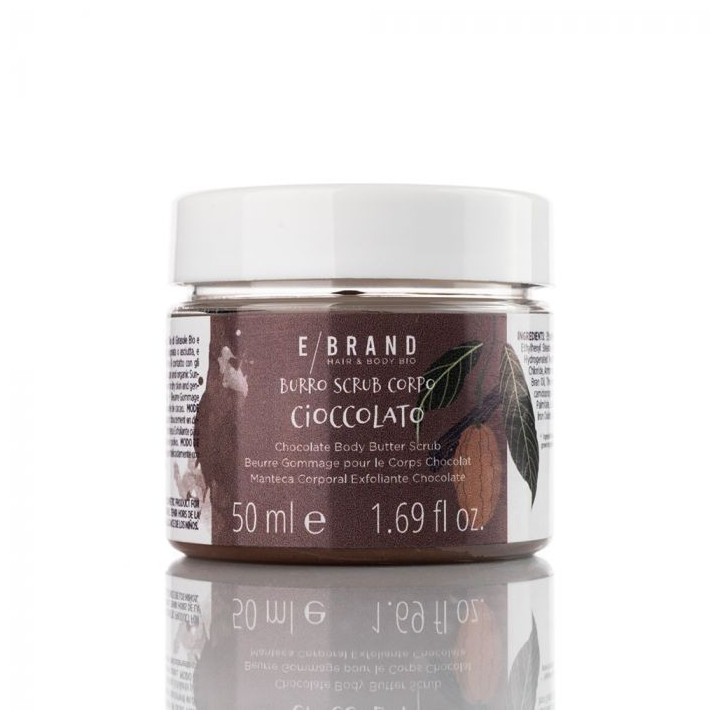 BURRO SCRUB CORPO EBRAND HAIR & BODY - Cioccolato - 50ml