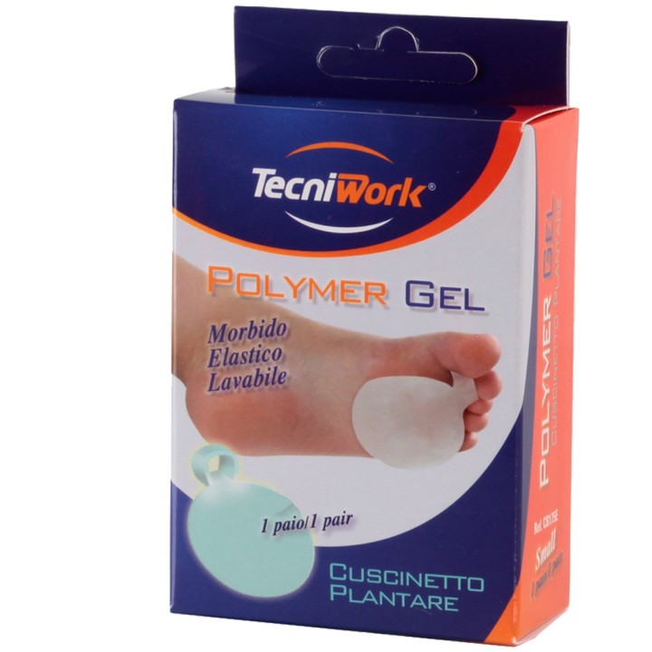 CUSCINETTO PLANTARE IN GEL - misura S - Pz. 2